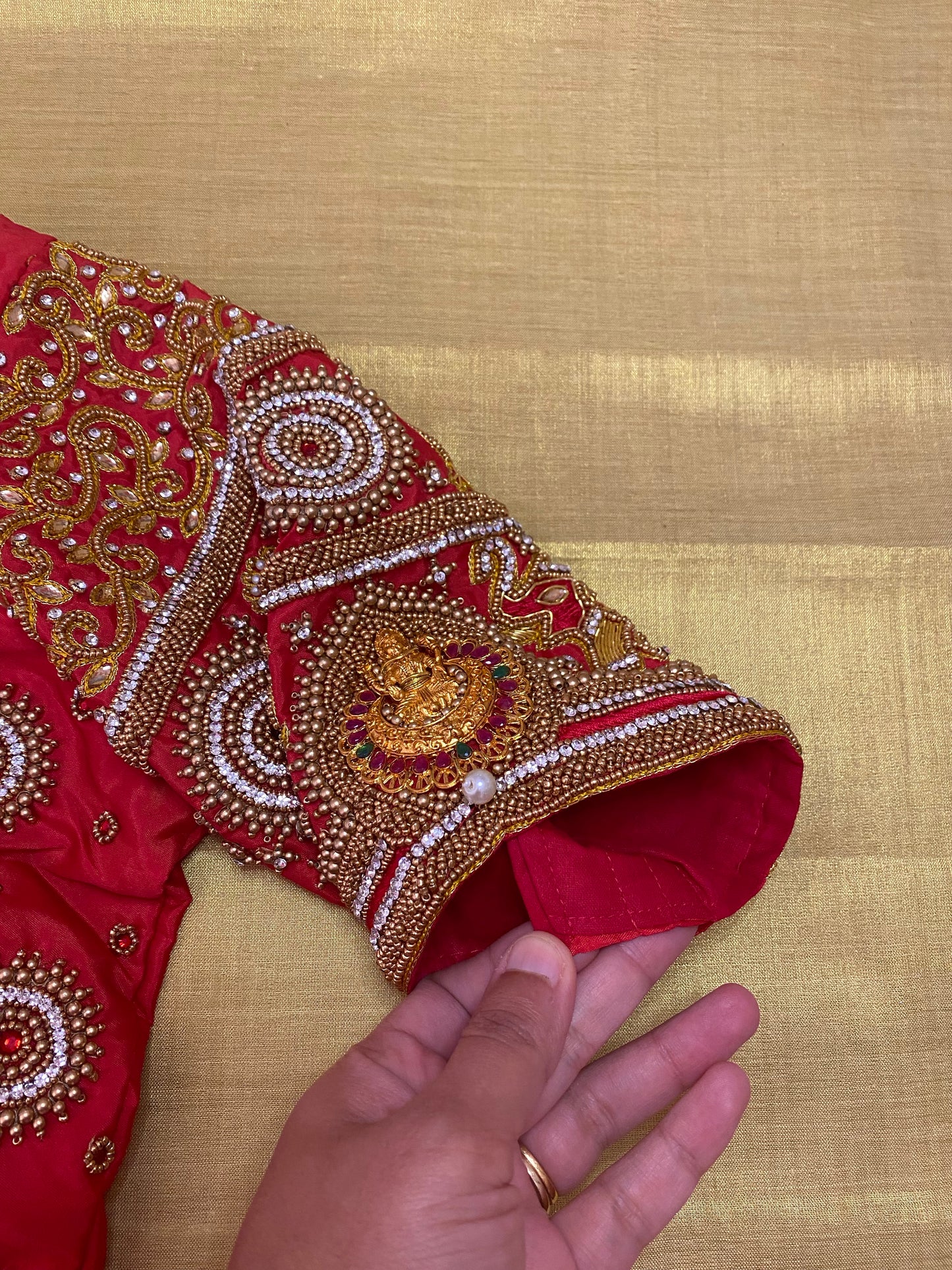 Maggam|Aari work blouse PrincessCut Padded 36”-42”