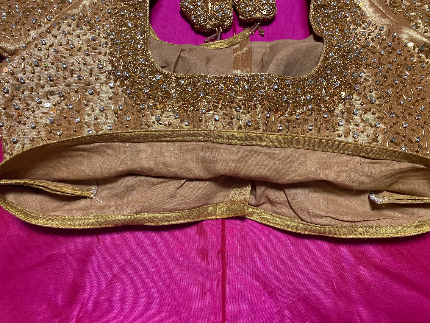 Aari Maggam work Party blouse 38"-44"|PrincessCut Non-Padded