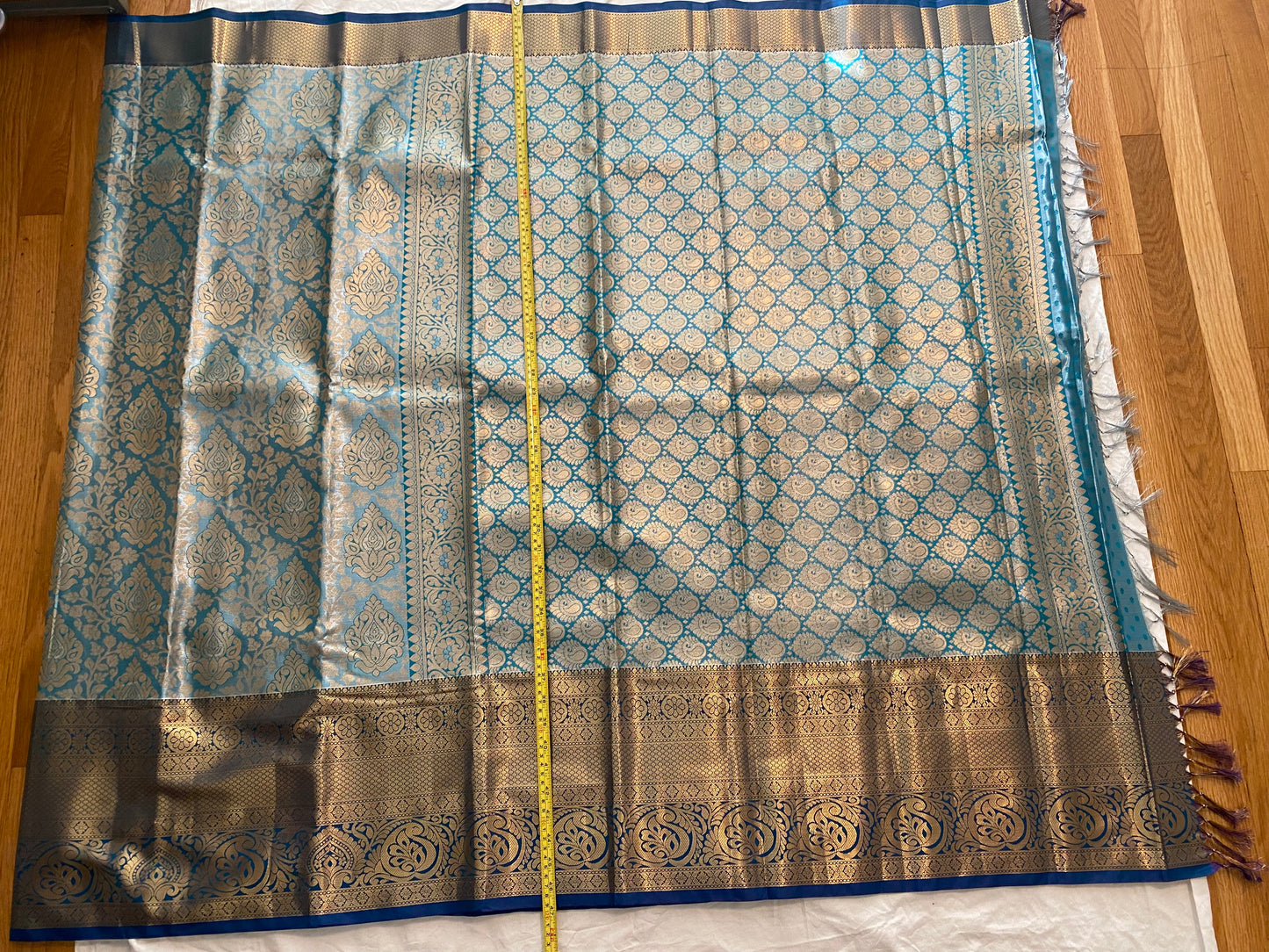 Mix Silk Saree with Stitched blouse|Kanjivaram Pattu style mix silk saree |Saree with readymade blouse|Fall ,Pico/overlock done