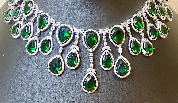 CZ American Diamond Necklace