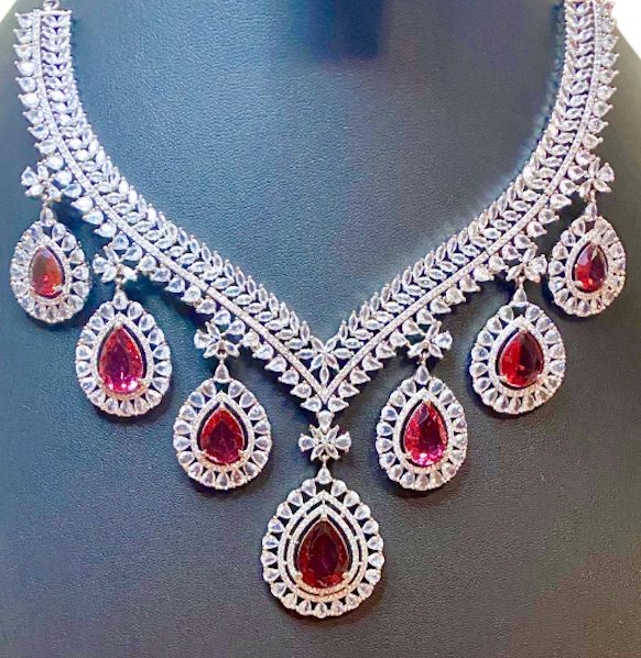 CZ American Diamond Necklace