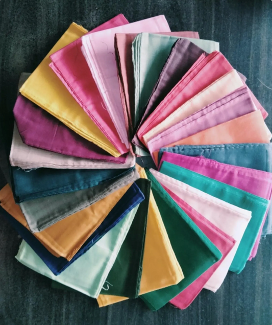 Saree fall set of 25 pack| Cotton fall for saree| 13cm x 205cm