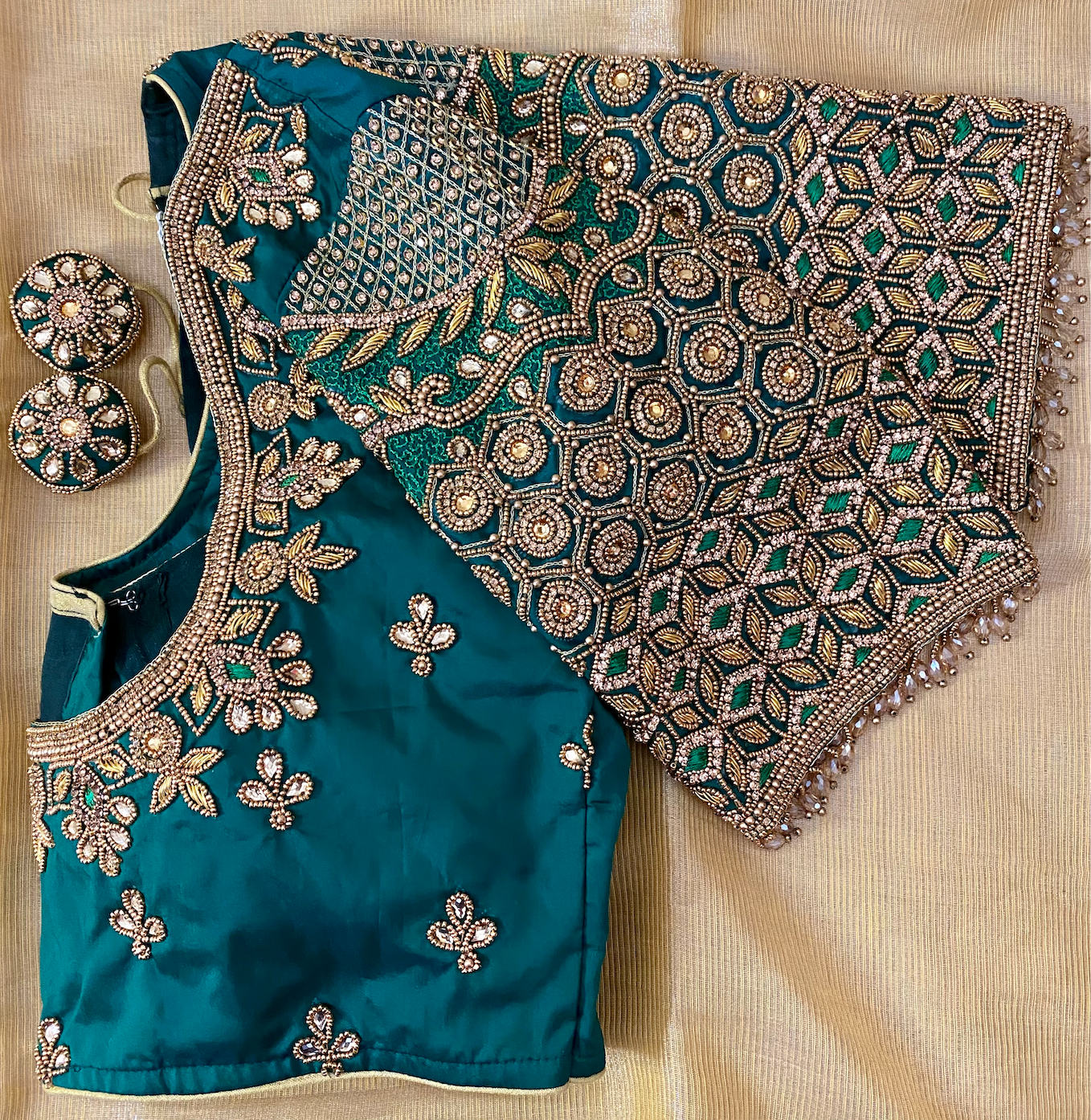 Maggam|Aari work blouse PrincessCut Padded 36”-42”