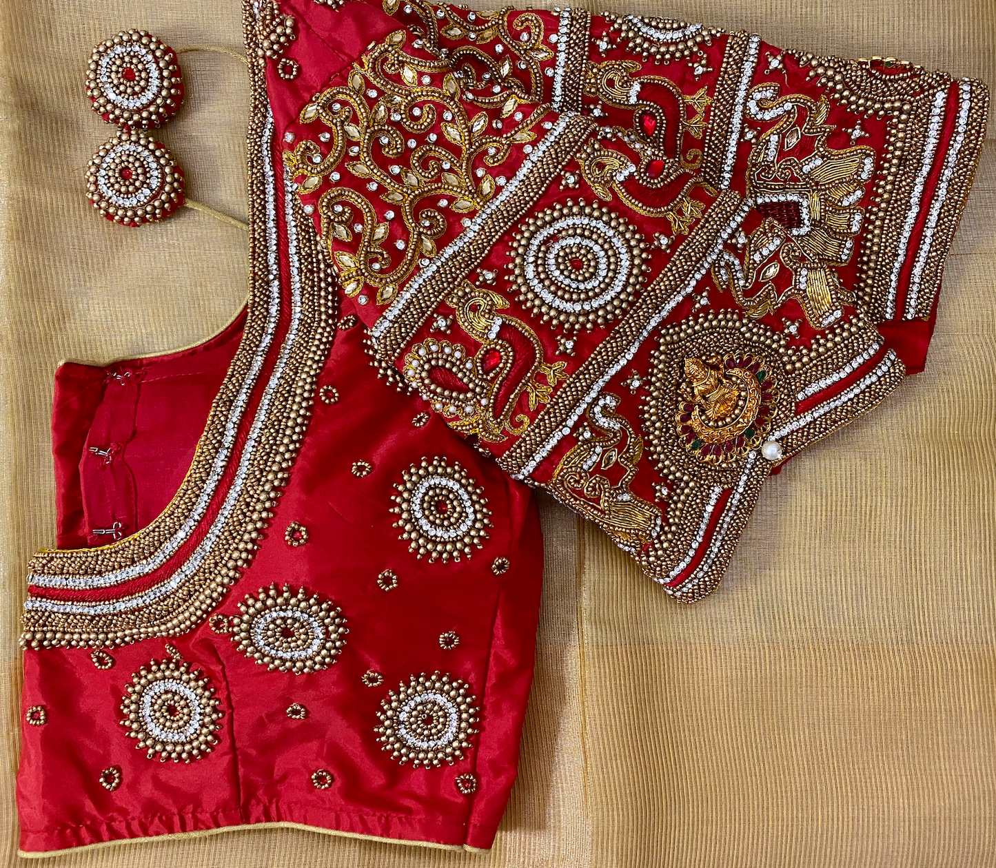 Maggam|Aari work blouse PrincessCut Padded 36”-42”
