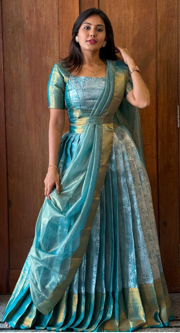 Kanjivaram Silk Lehenga