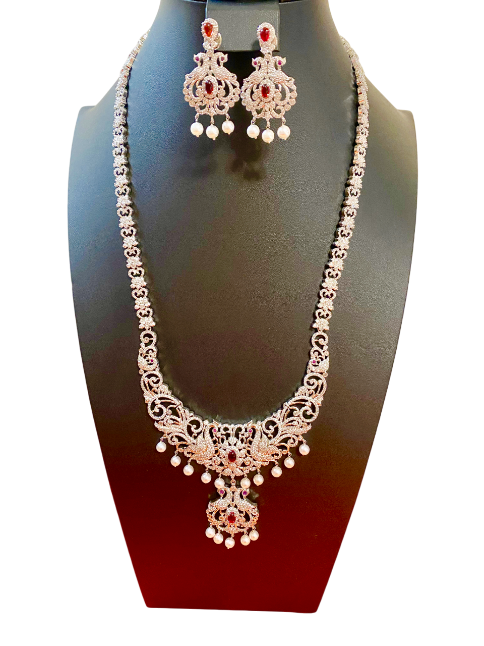 AD South Indian Haaram |Peacock |Long