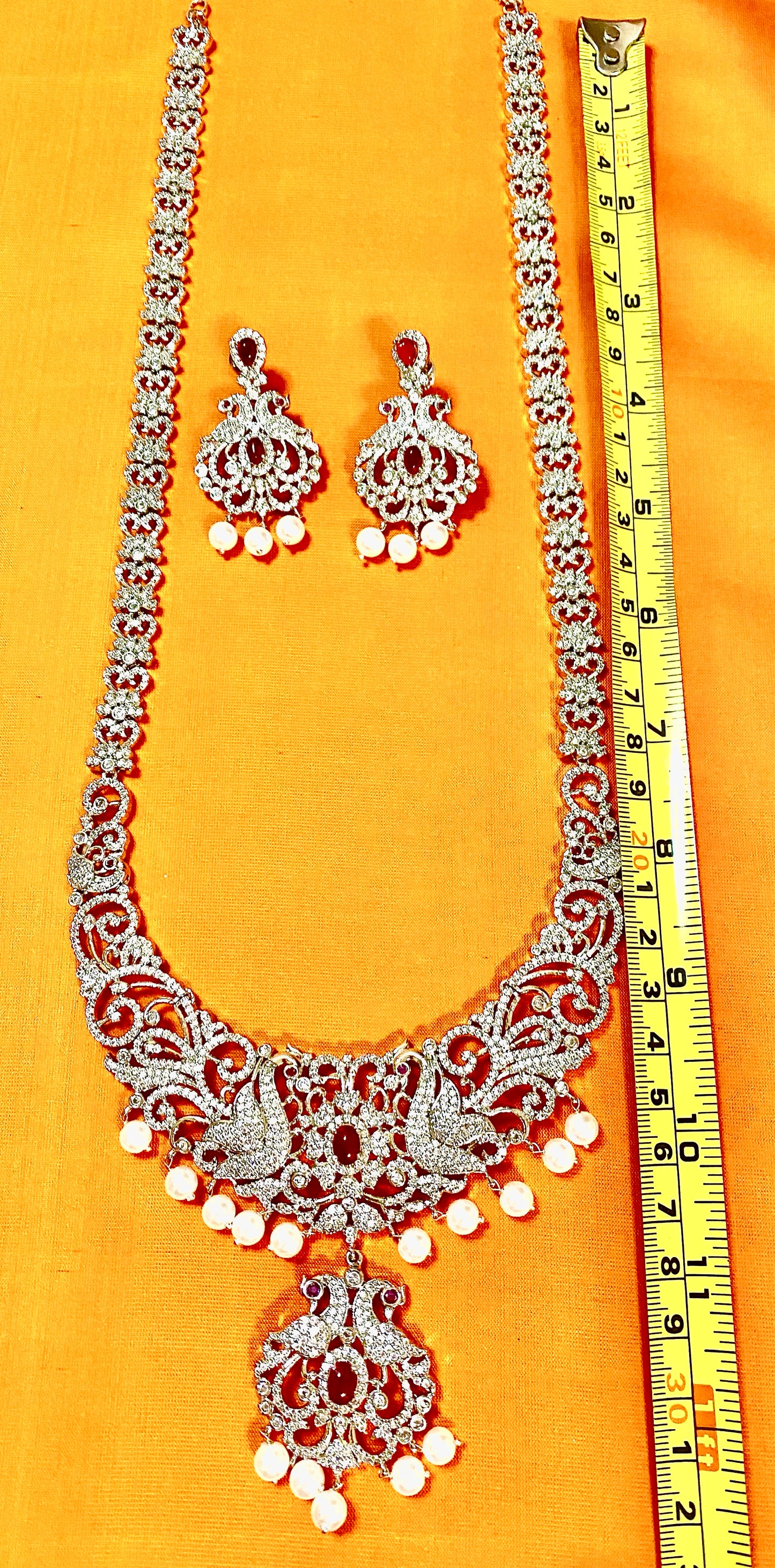 AD South Indian Haaram |Peacock |Long