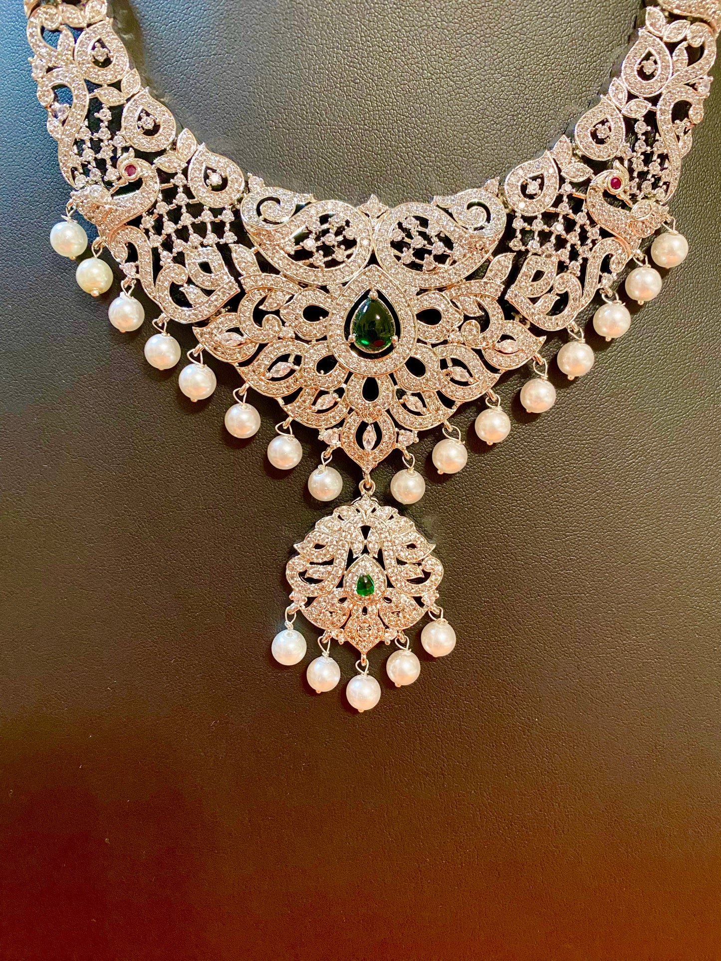 South Indian Haaram| AD Necklace|Medium
