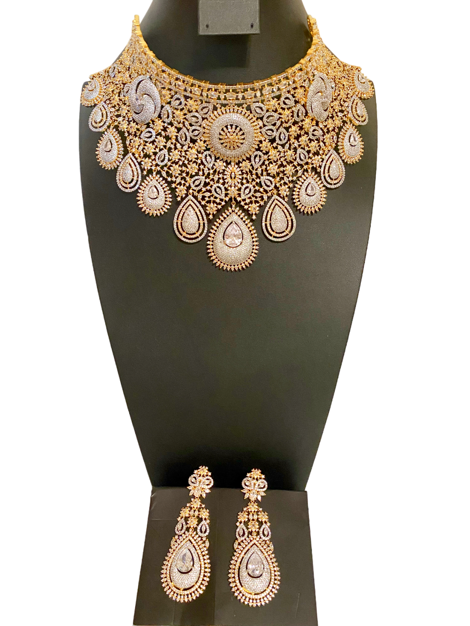 AD Bridal Large Choker| GJ finish