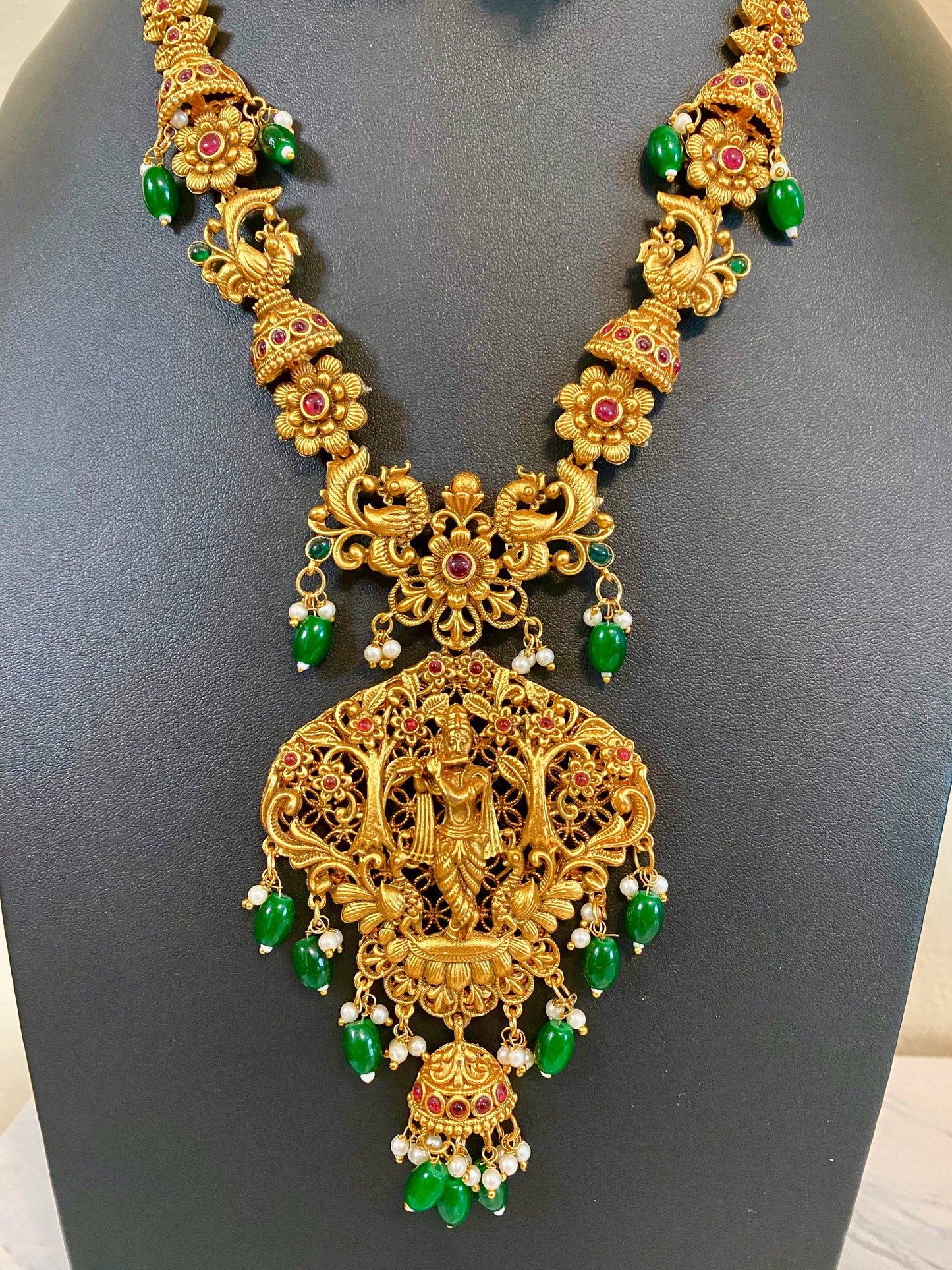 Matte Finish Haram| Krishna Design