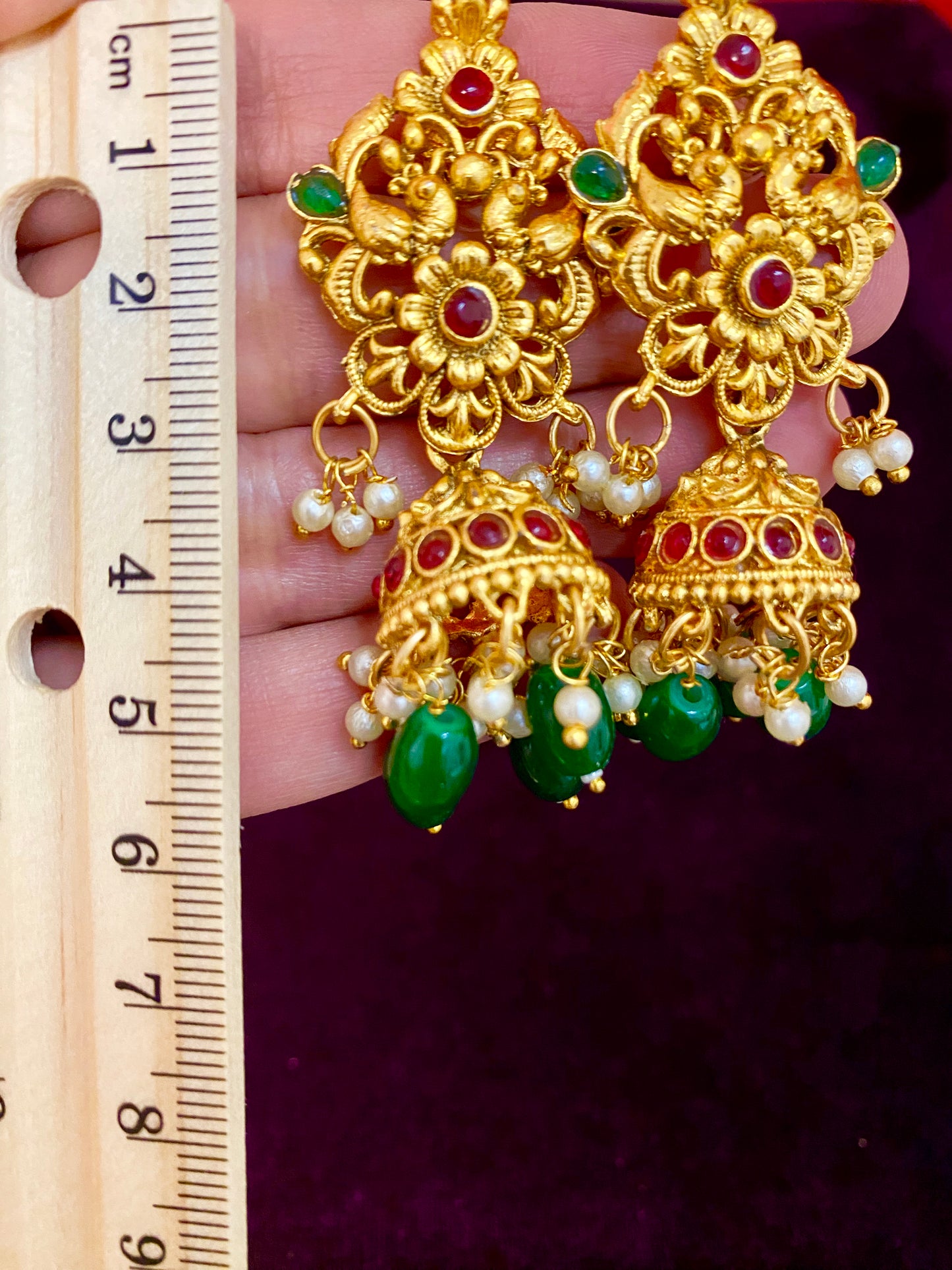 Matte Finish Haram| Krishna Design