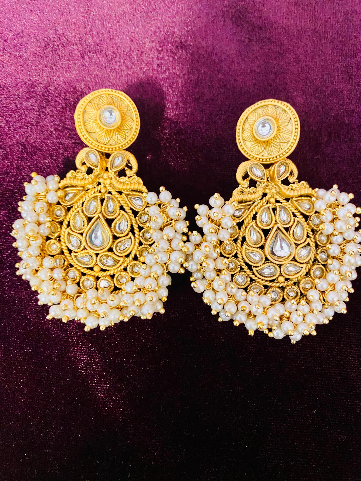 Matte Gold Earrings| 4 colors