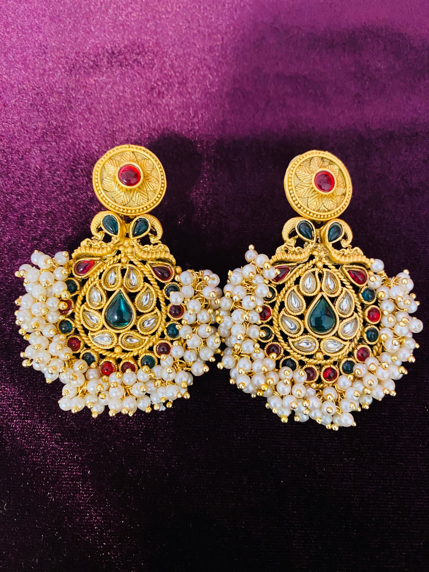 Matte Gold Earrings| 4 colors