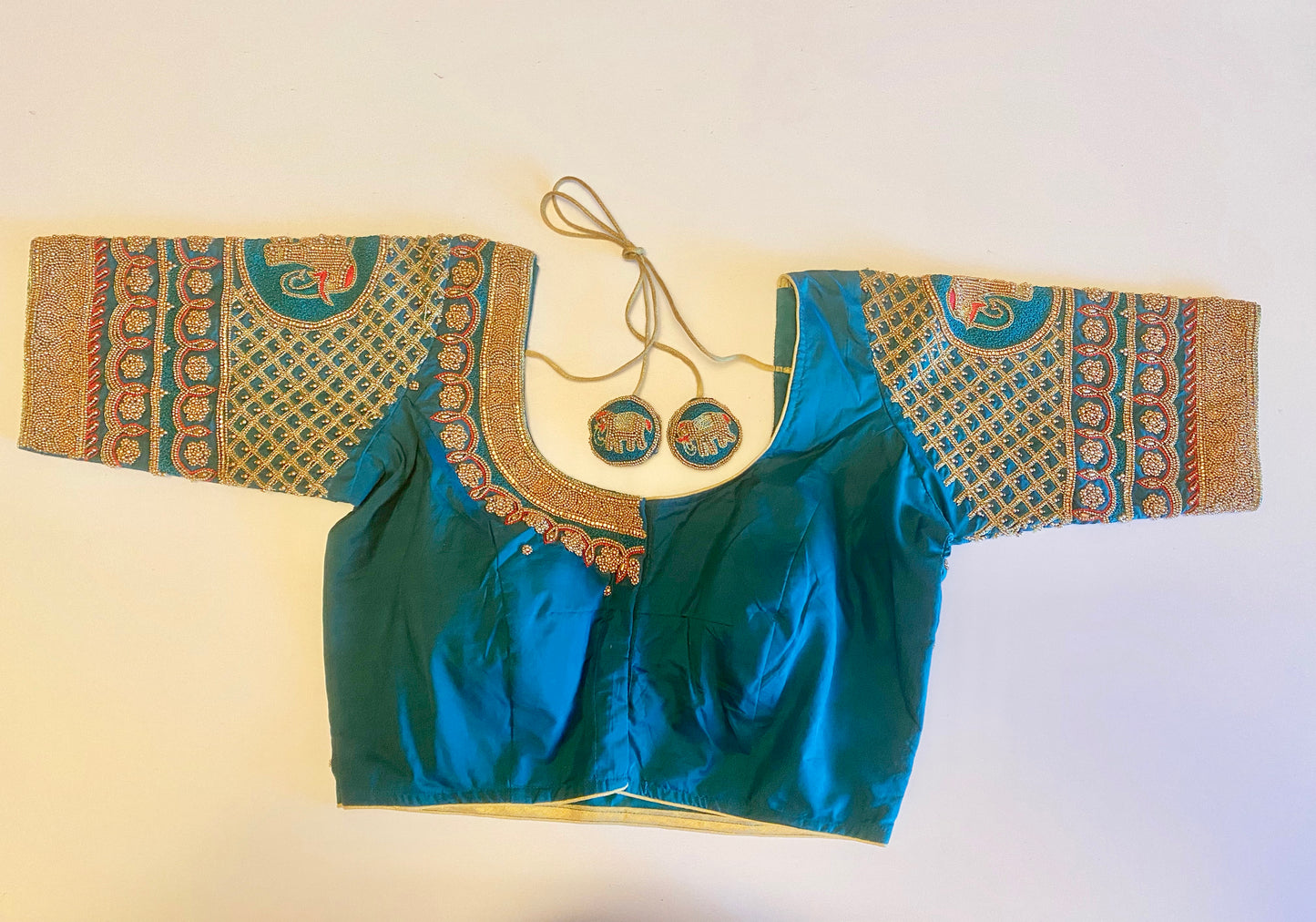 Maggam|Aari work blouse PrincessCut Padded 36”-42”
