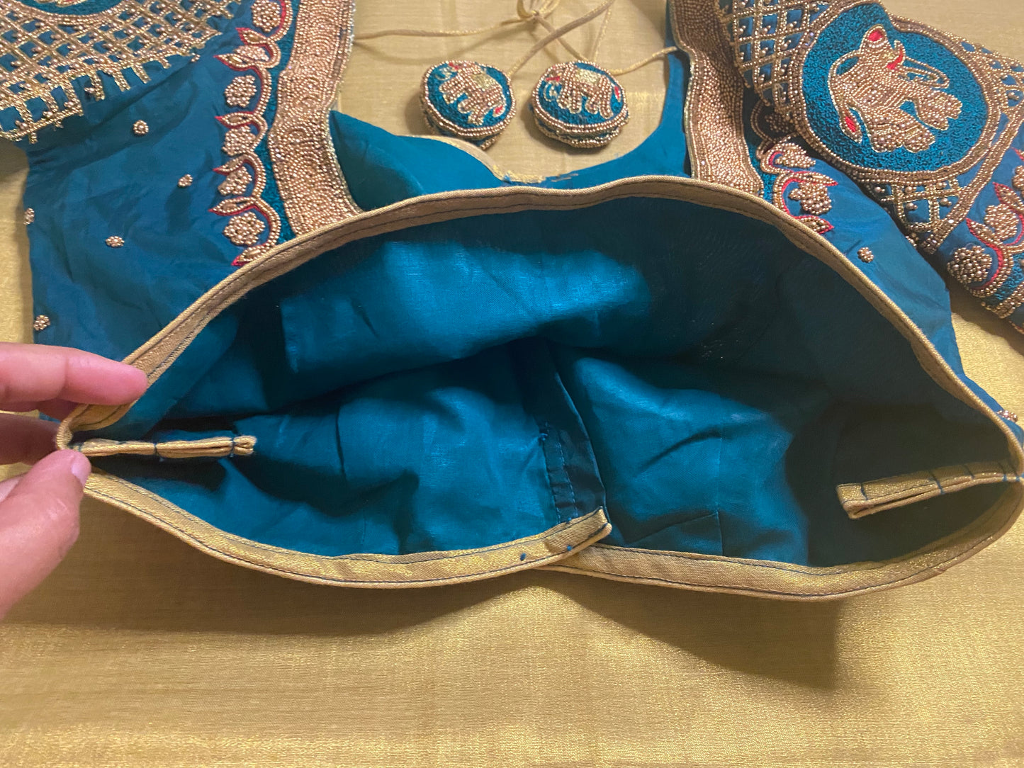 Maggam|Aari work blouse PrincessCut Padded 36”-42”