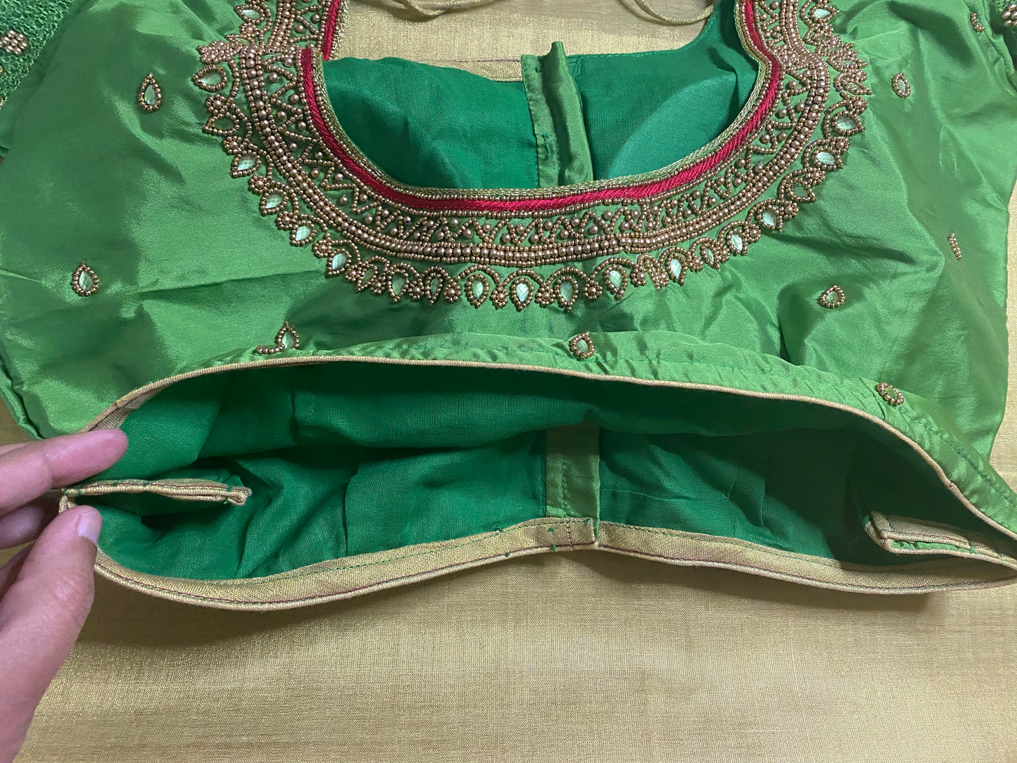 Maggam|Aari work blouse PrincessCut Padded 36”-42”