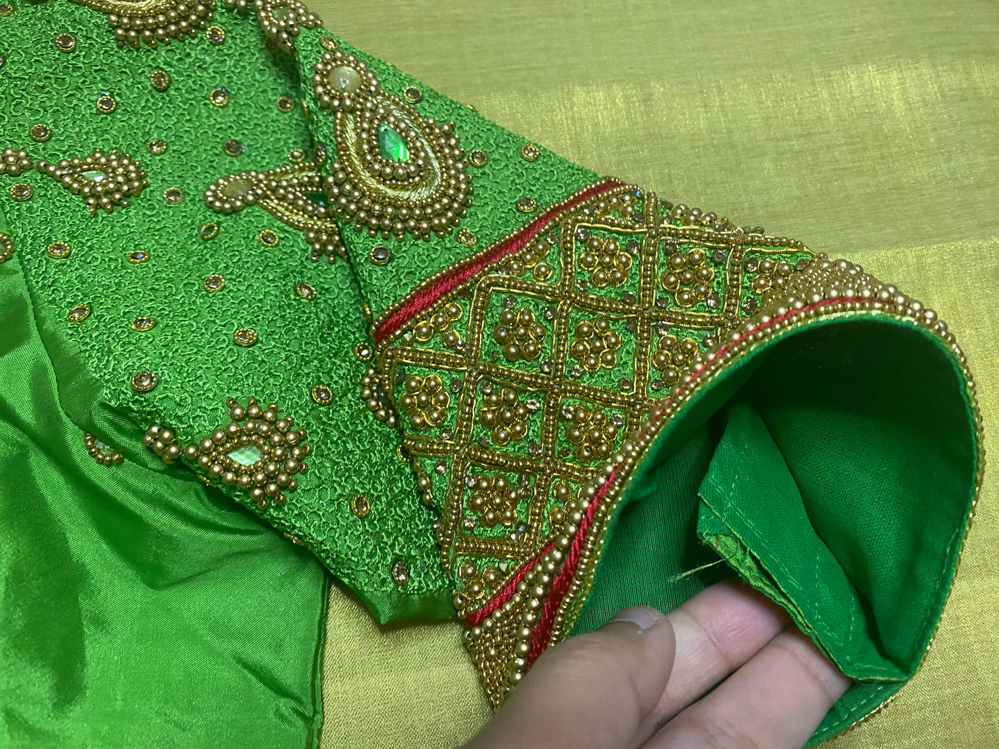 Maggam|Aari work blouse PrincessCut Padded 36”-42”