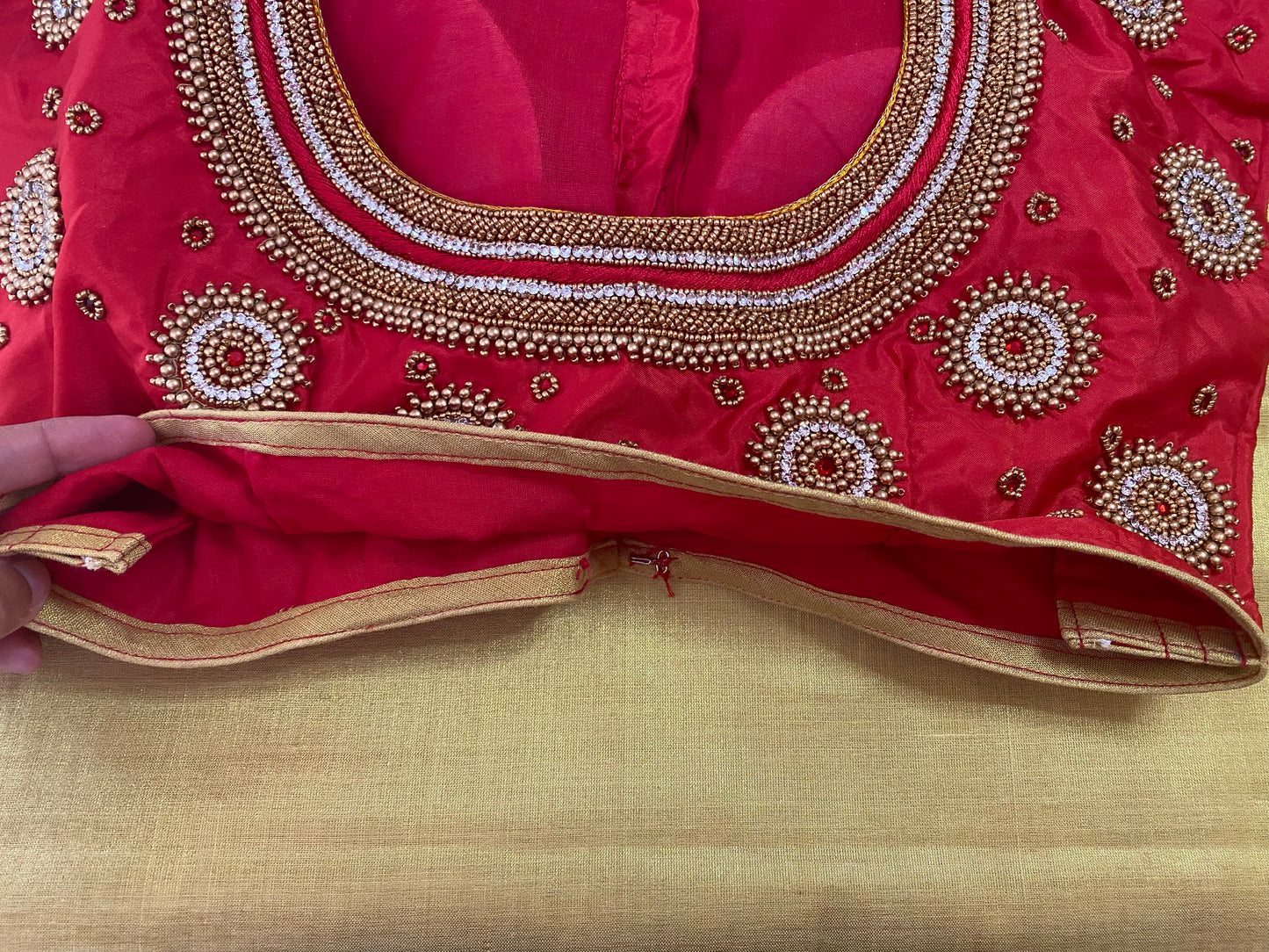 Maggam|Aari work blouse PrincessCut Padded 36”-42”