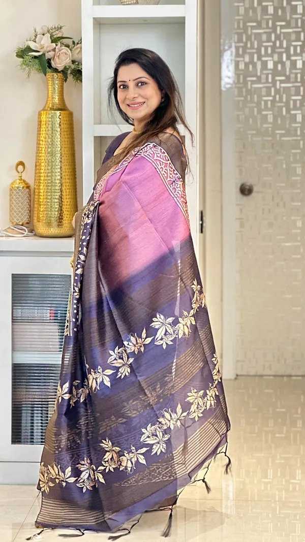 Tussar Silk Saree