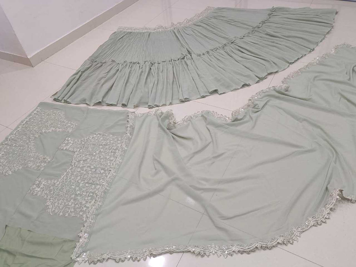 Georgette Traditional Lehenga 1505
