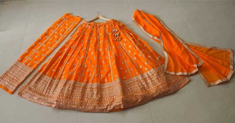 Faux Georgette Designer Lehenga Choli
