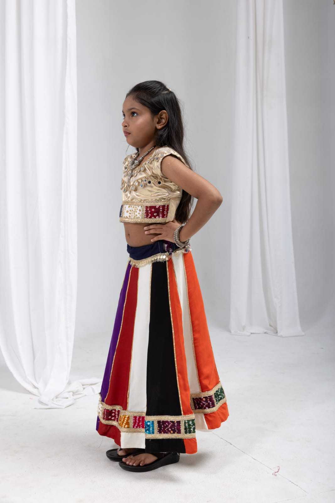 Rani Cotton Kids Lehenga