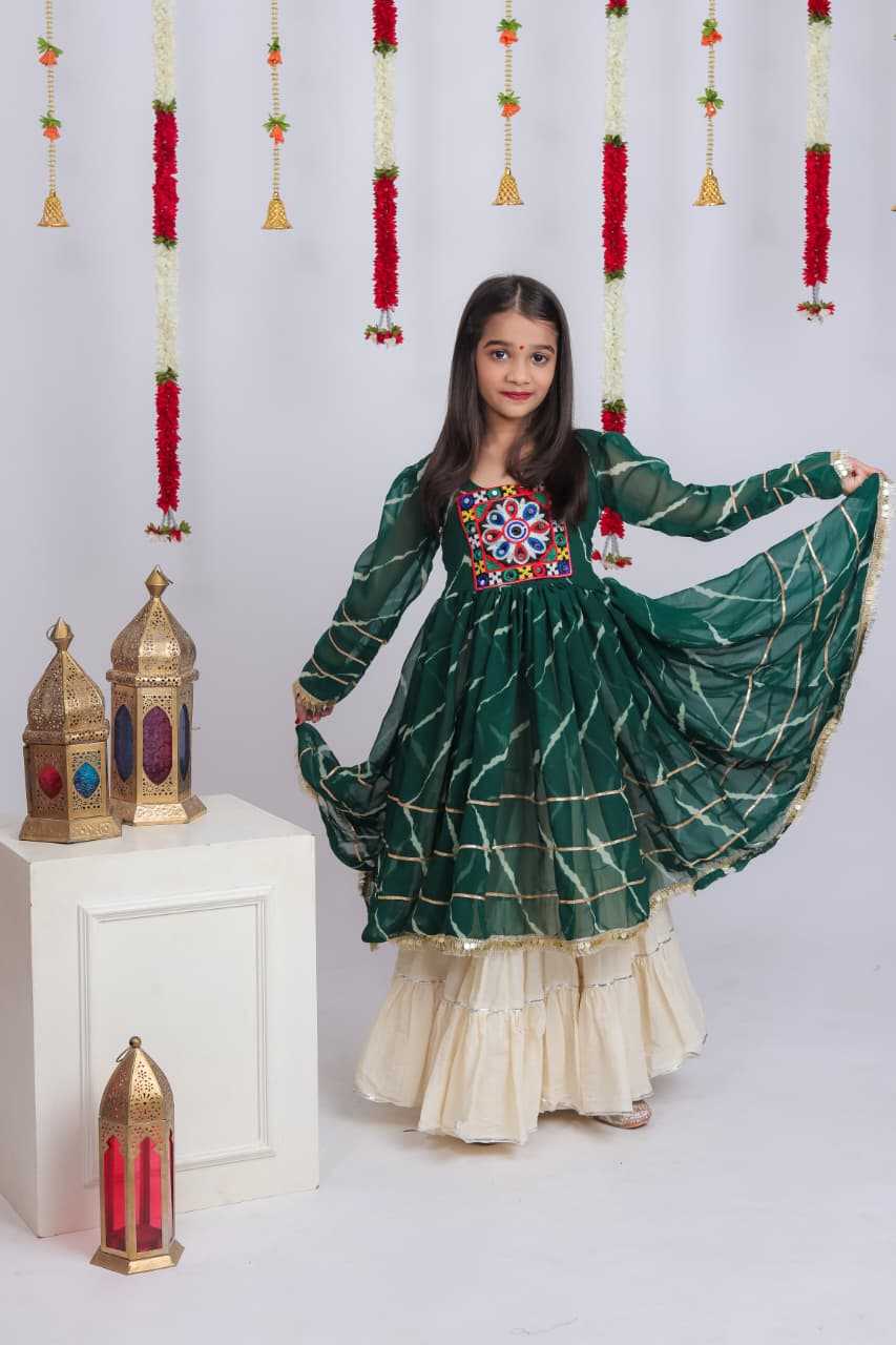 Sanskruti Cotton Kids Lehenga