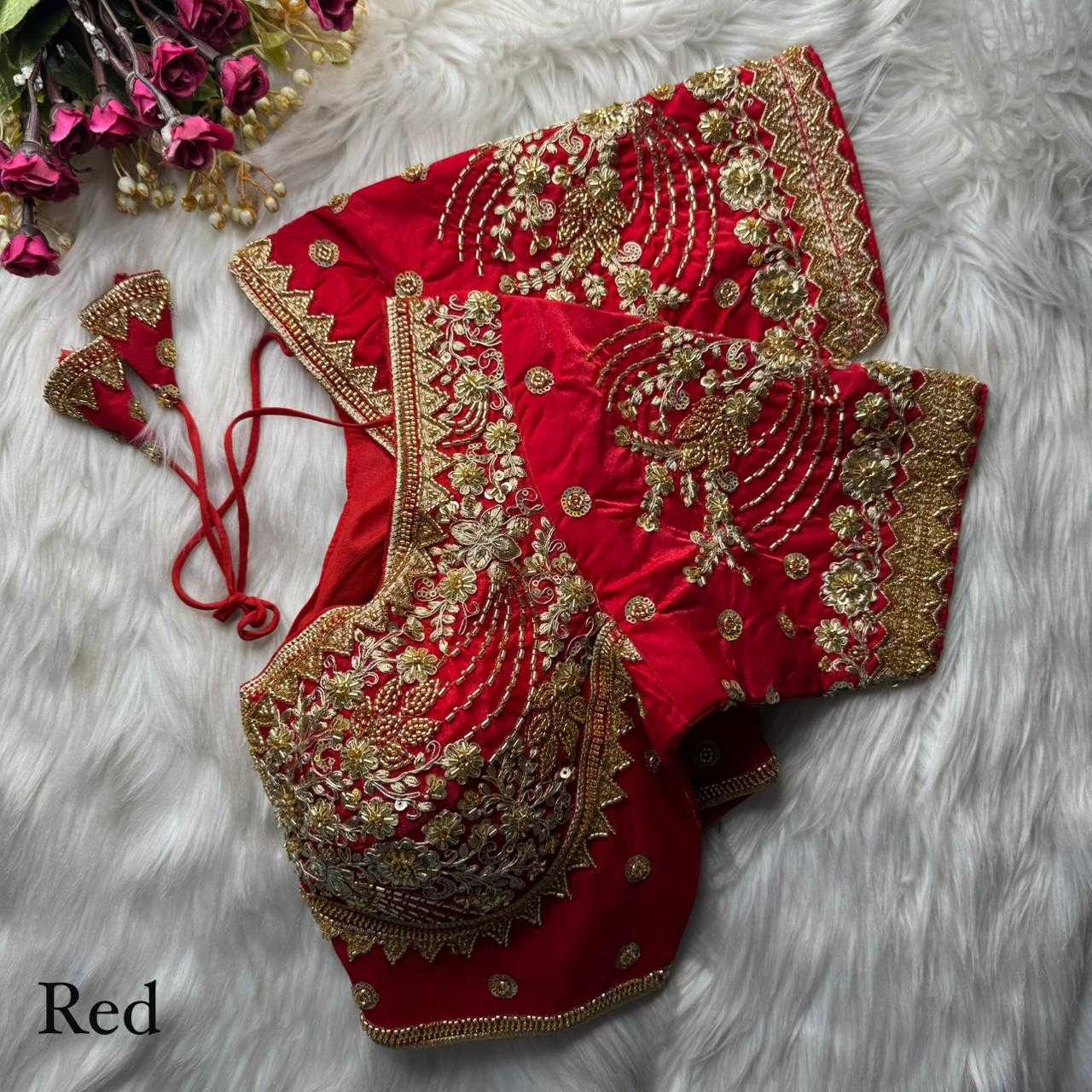 Sequence Embroidery Blouse