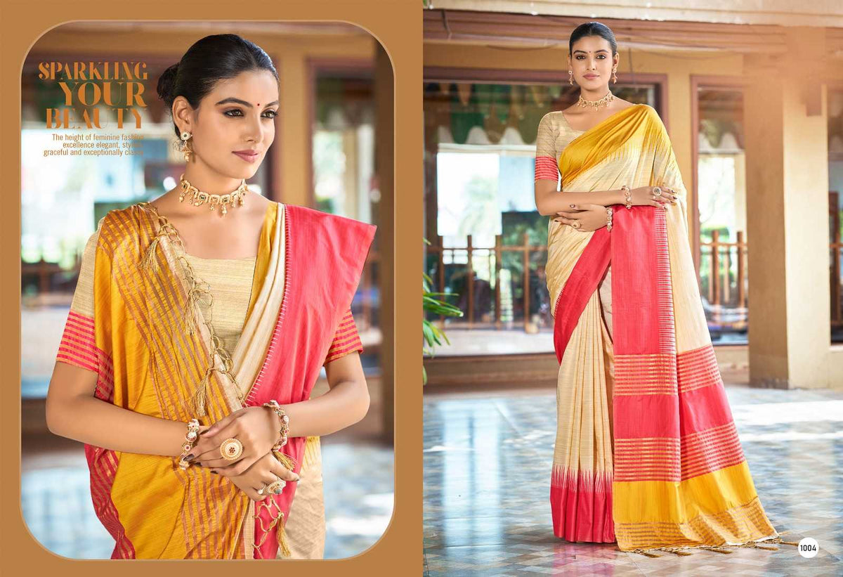 Lavina Slub Silk Traditional Saree