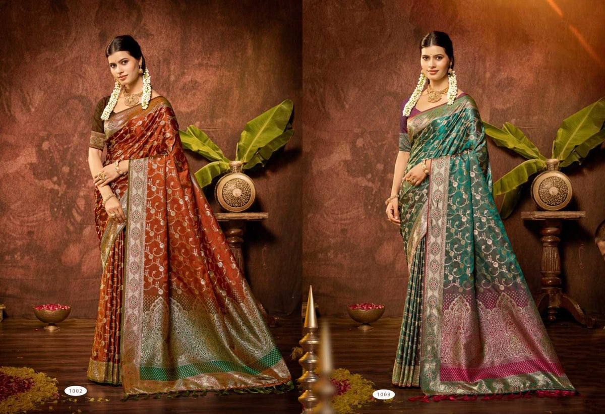 Soumya Satin Silk Traditional Saree
