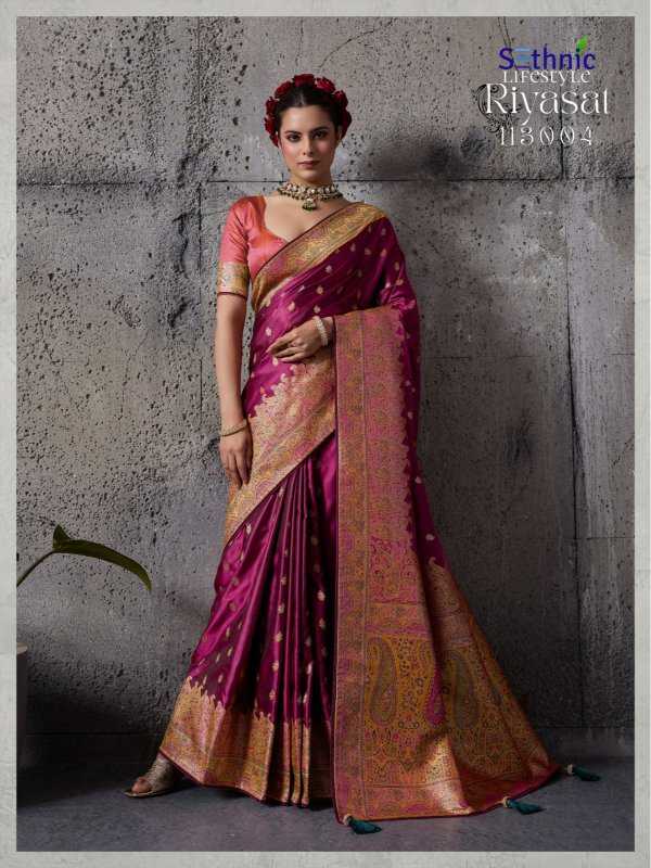 Satin Designer Silk Saree
