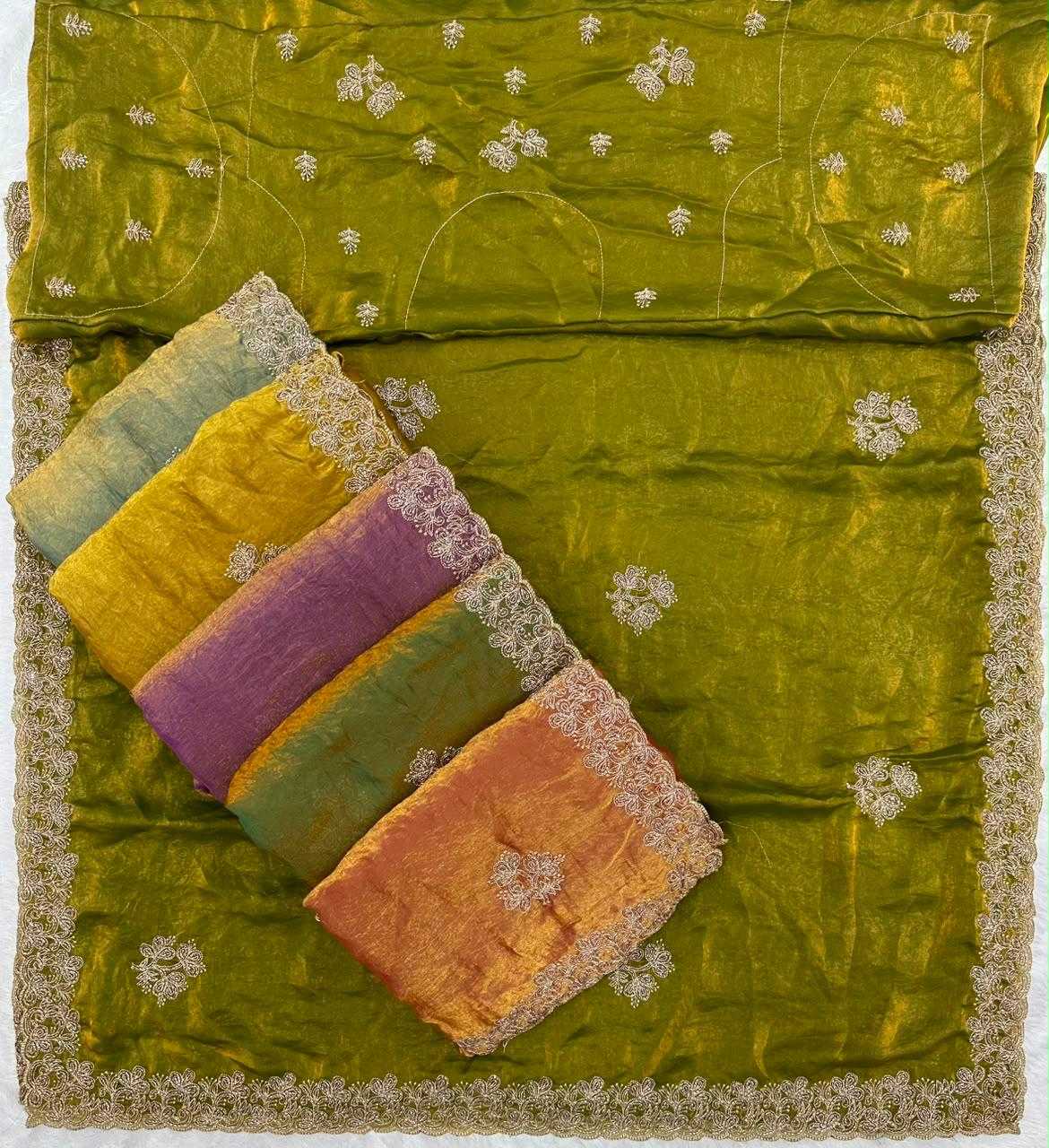 Satin Party Wear Saree
