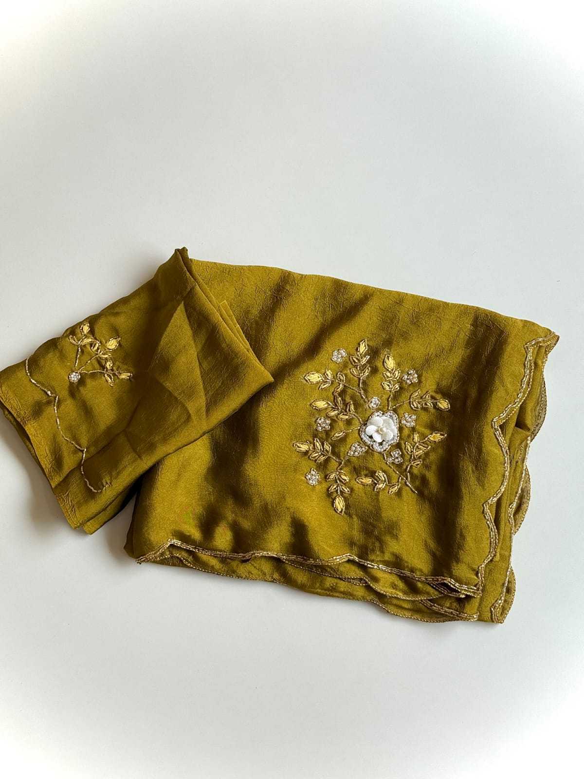 Rangoli Silk Hand Work Saree