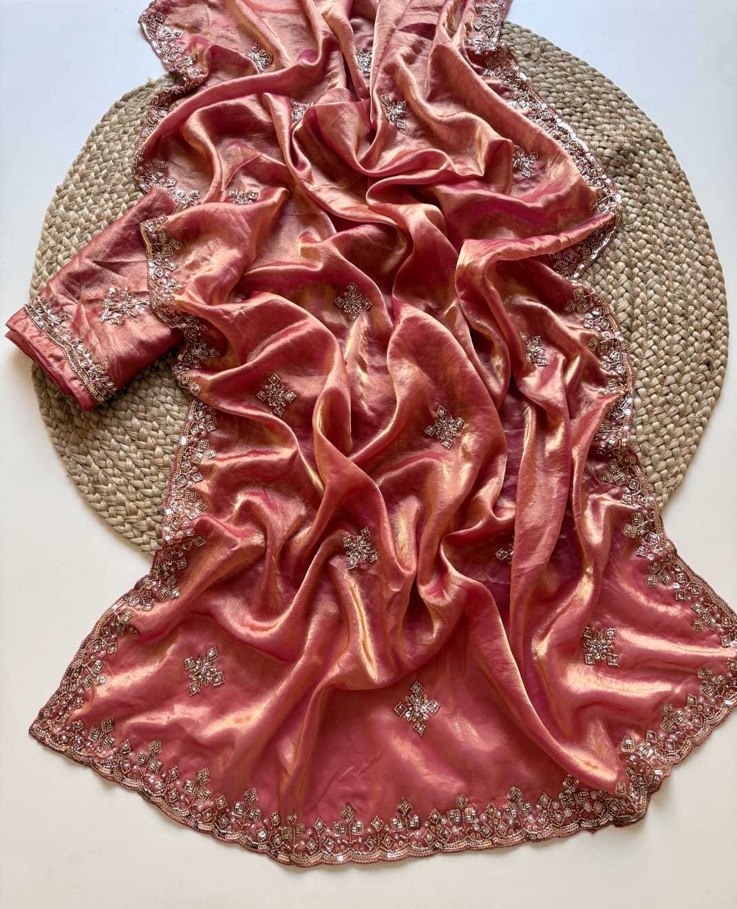 Space Silk Party Wear Saree