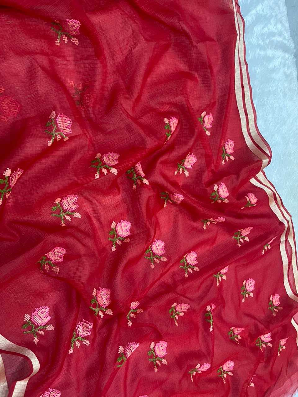 Trisha Kora Silk Soft Saree