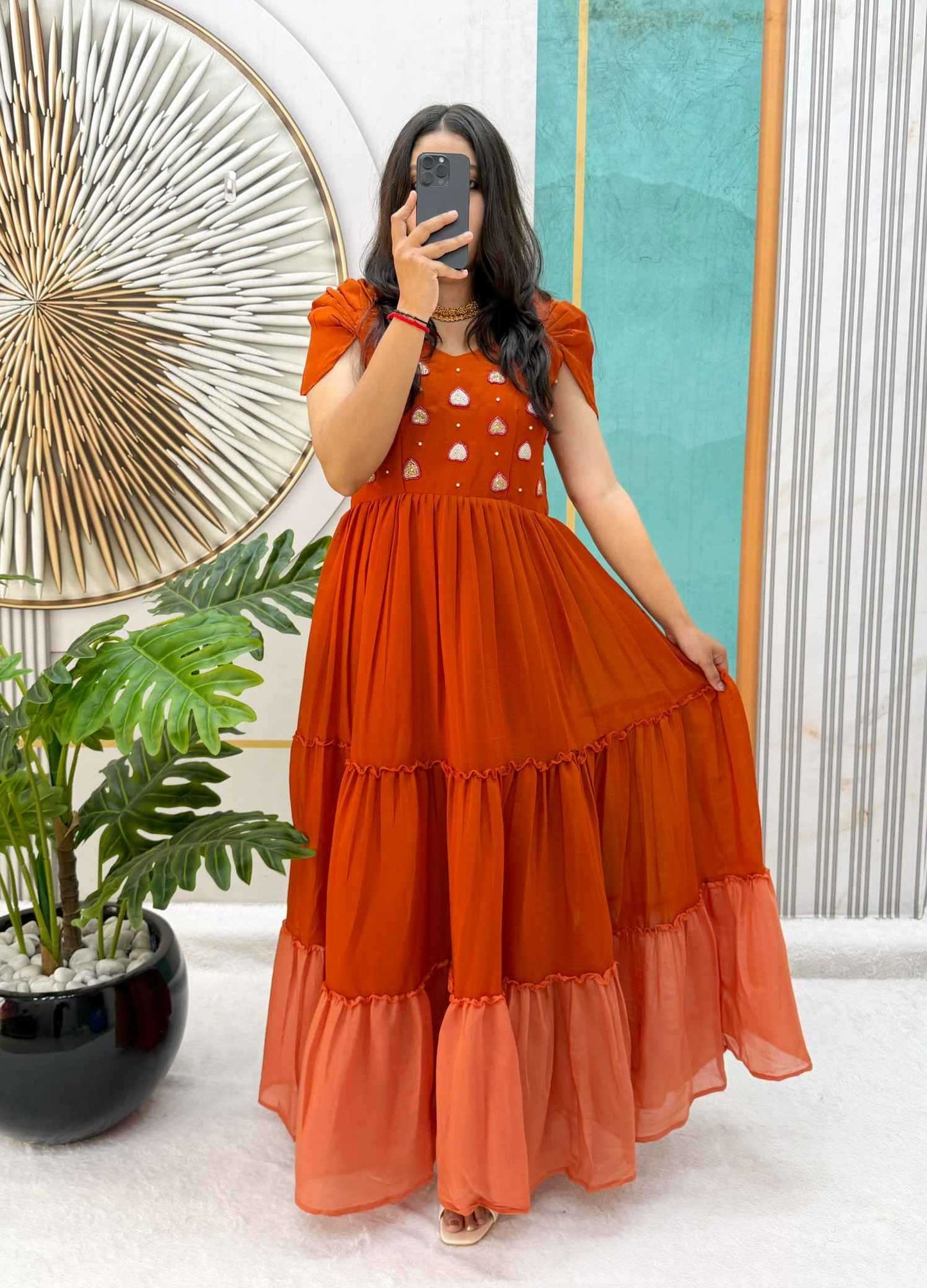 Cotton Fancy Gown