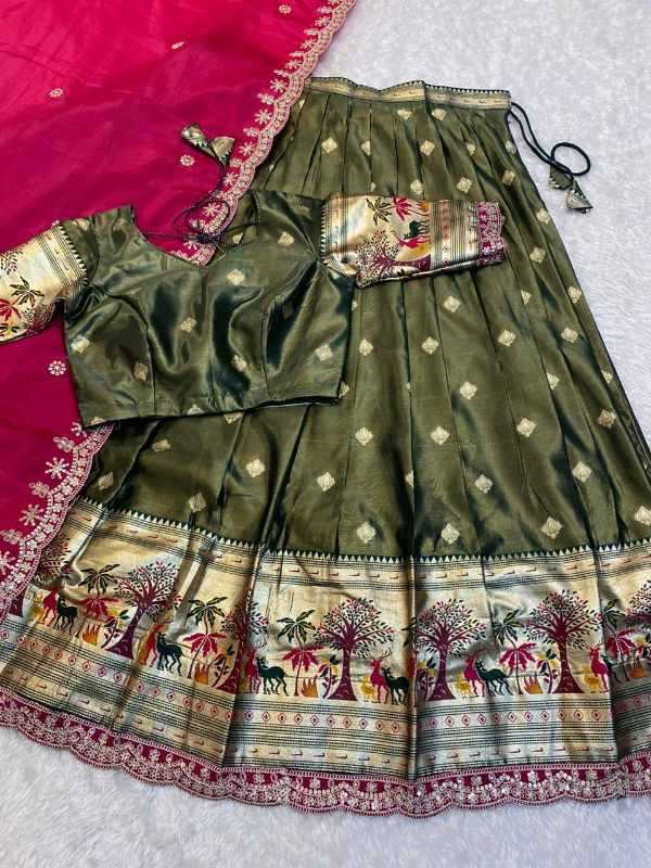 Shimmer Silk Designer Lehenga
