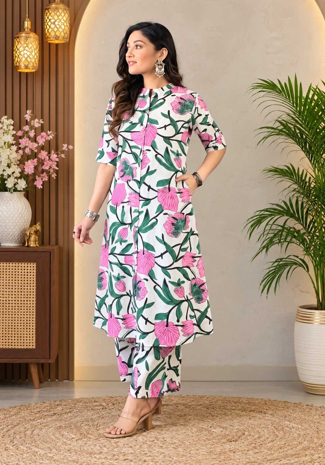 AND Rayon Festive Kurti
