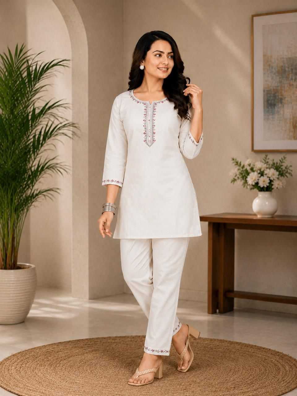 Khadi Cotton Co-ord Set