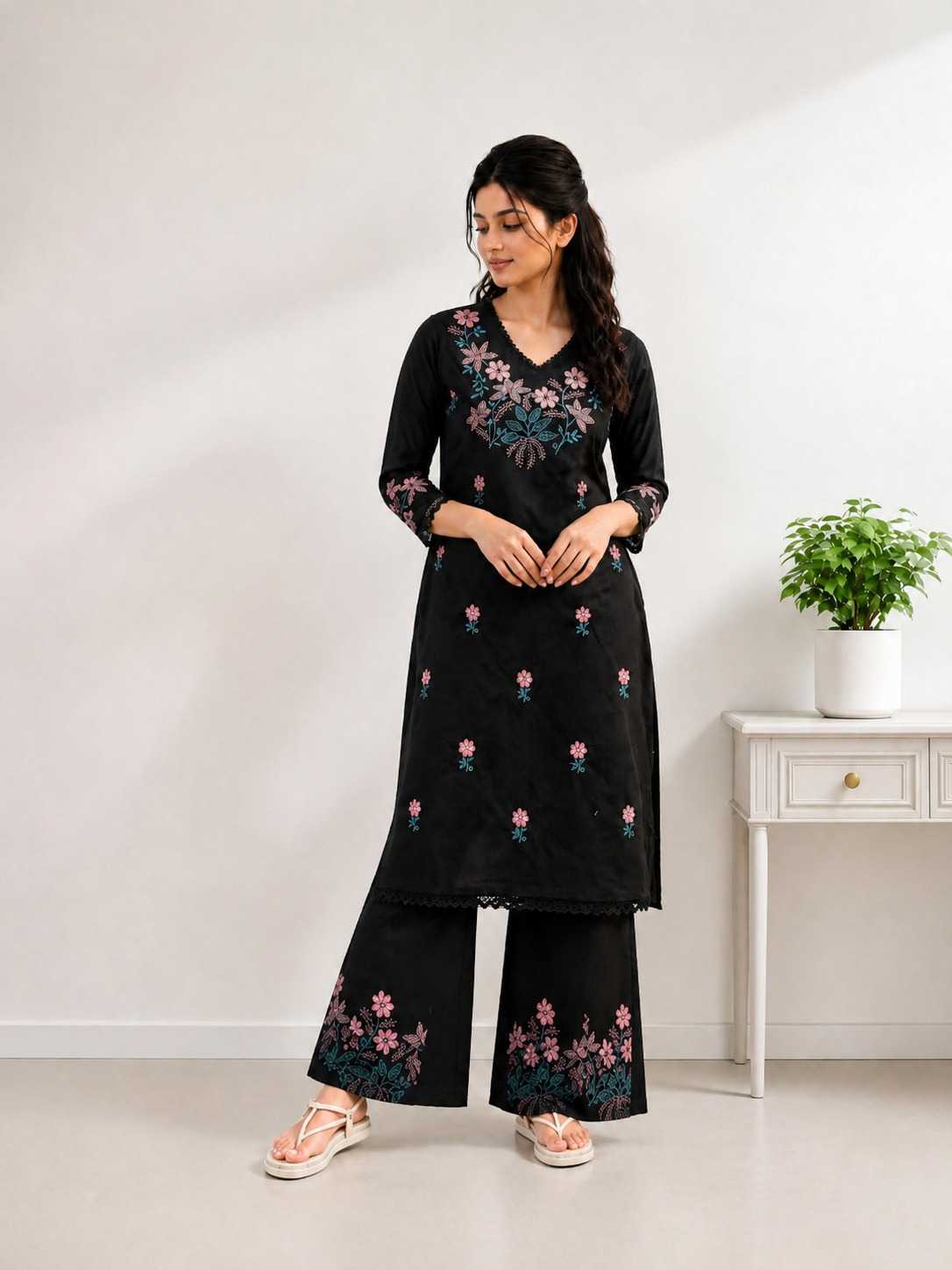 SET Pure Cotton Designer Kurti