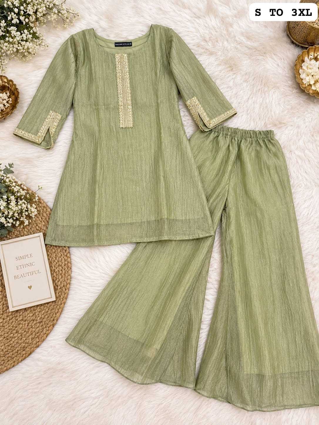 This Tissue Silk Co-ord Set