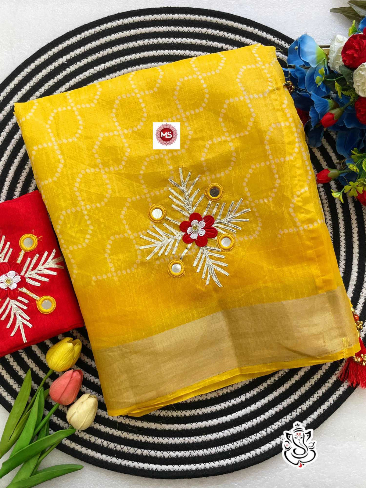 Anjushree Cotton Butta Saree
