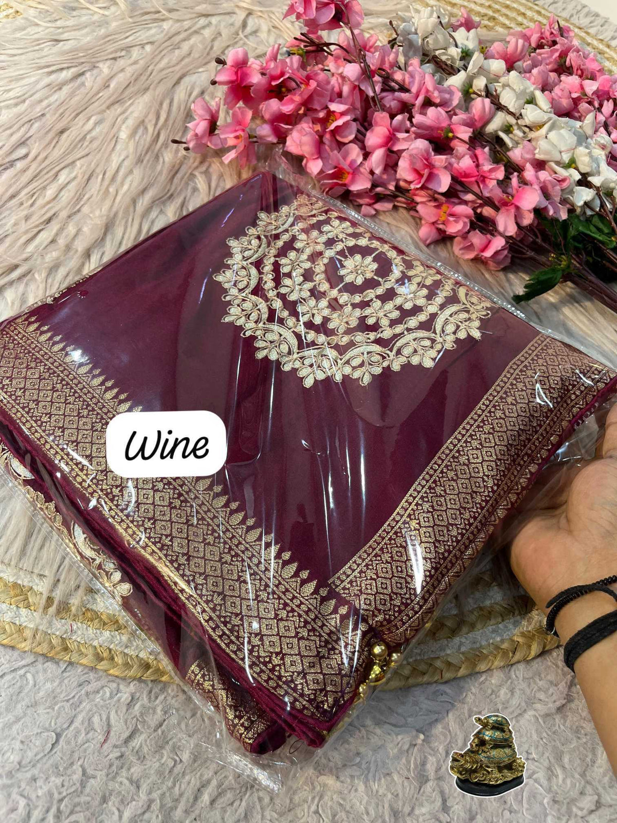 Anushka Viscose Designer Saree