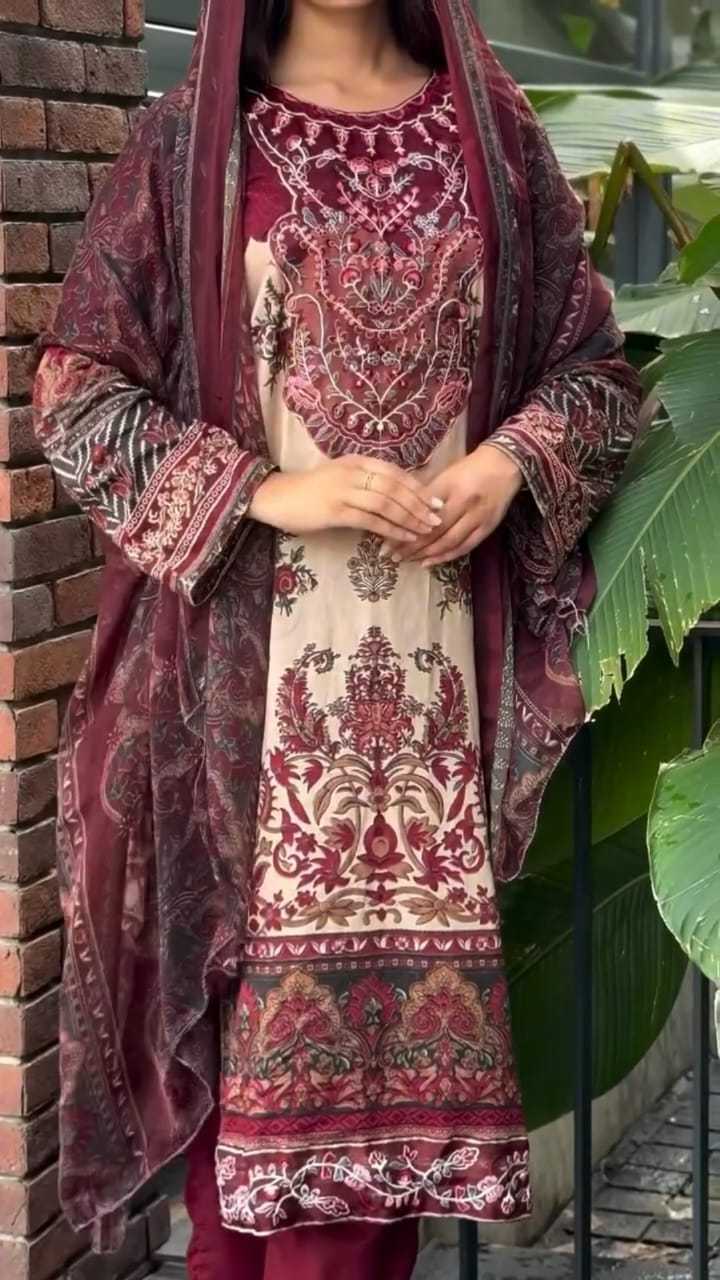 Cotton Printed Suit 085