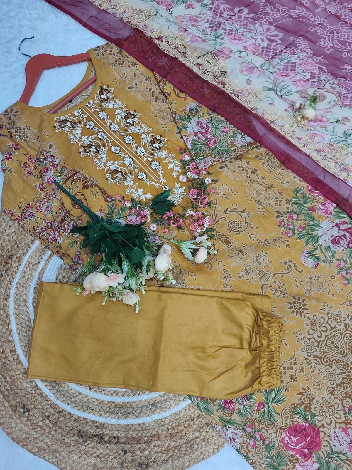 Cotton Printed Suit