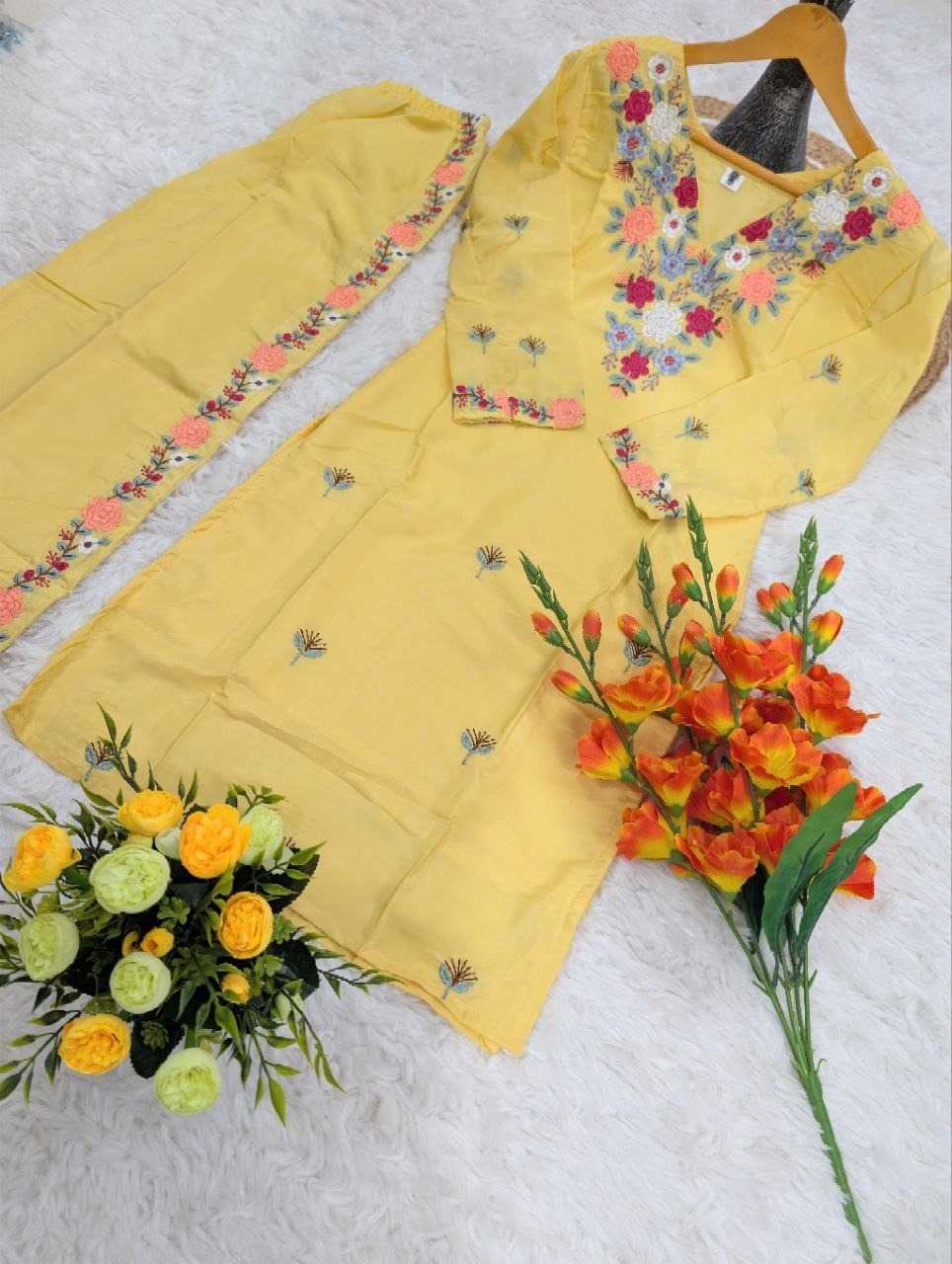 Crepe Designer Kurti
