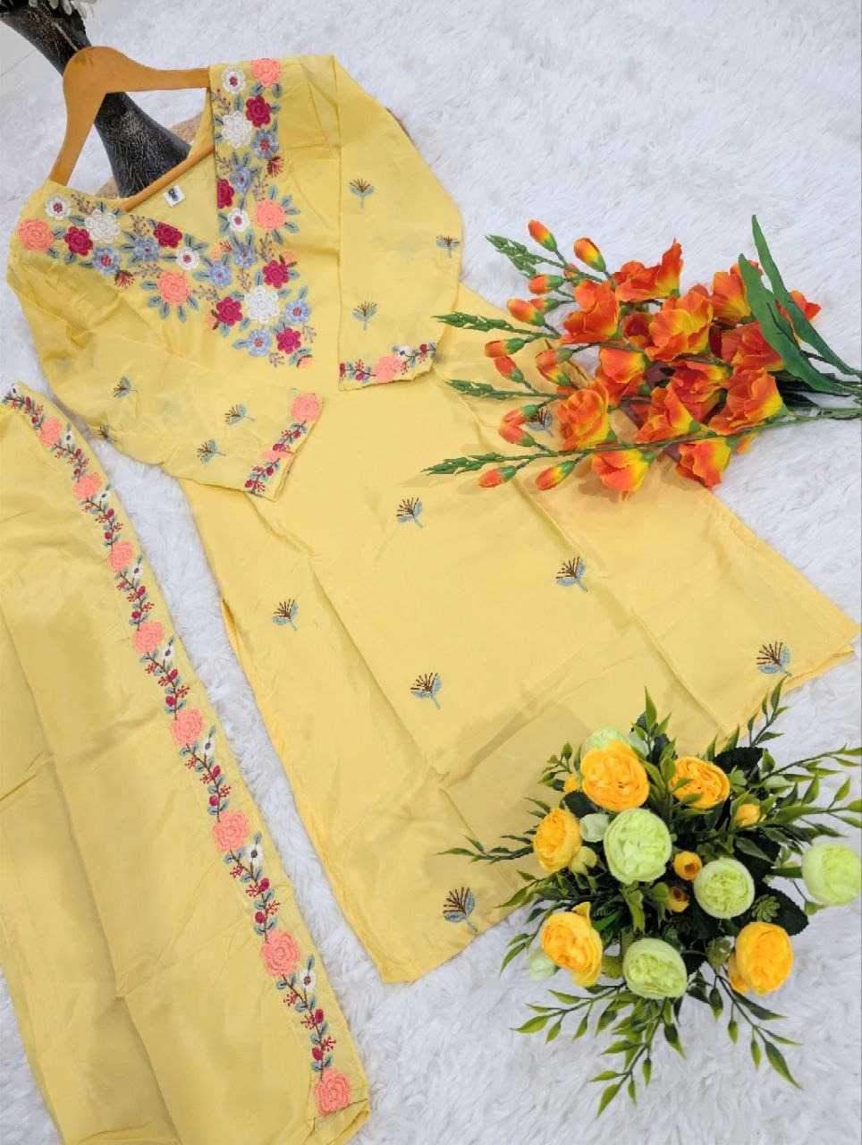Crepe Party Wear Kurti