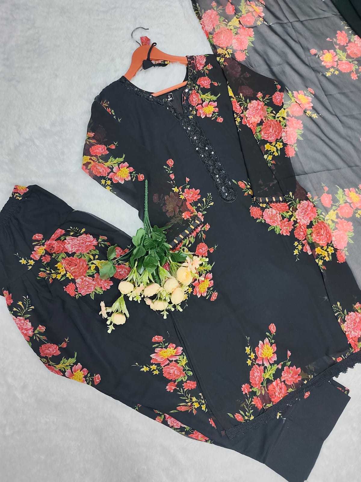 Georgette Printed Suit