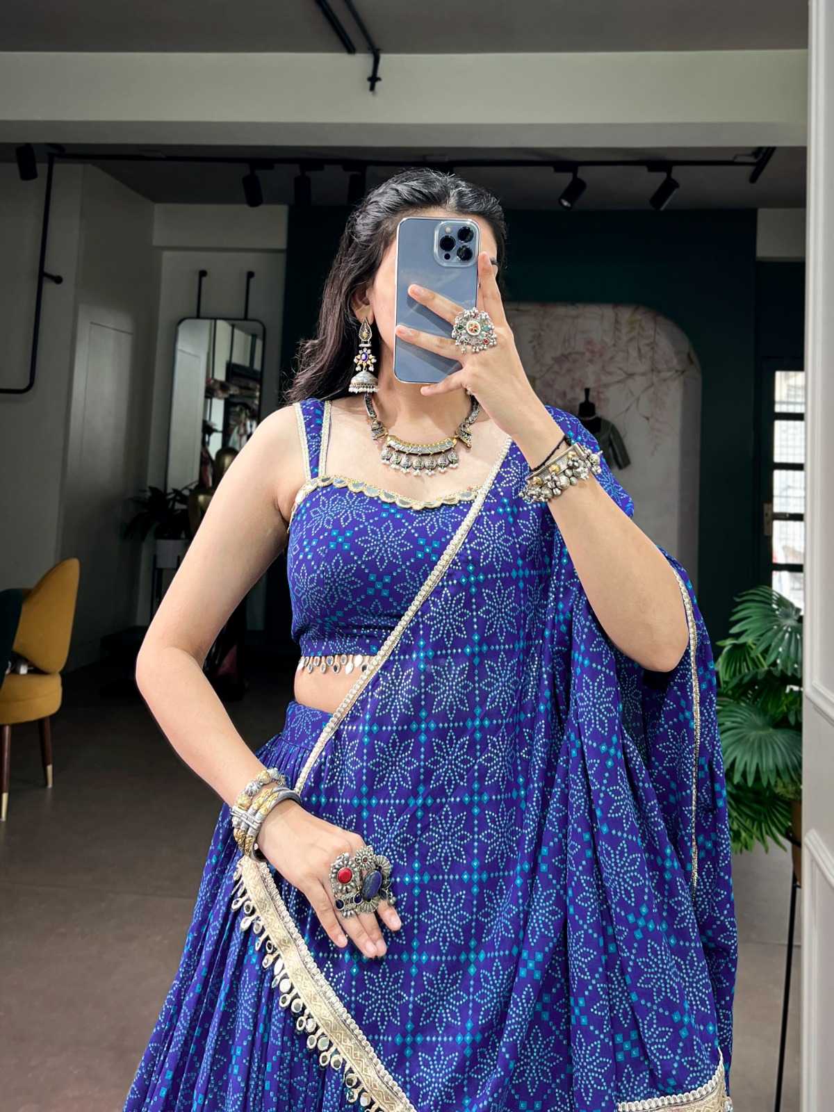Georgette Traditional Lehenga 1731