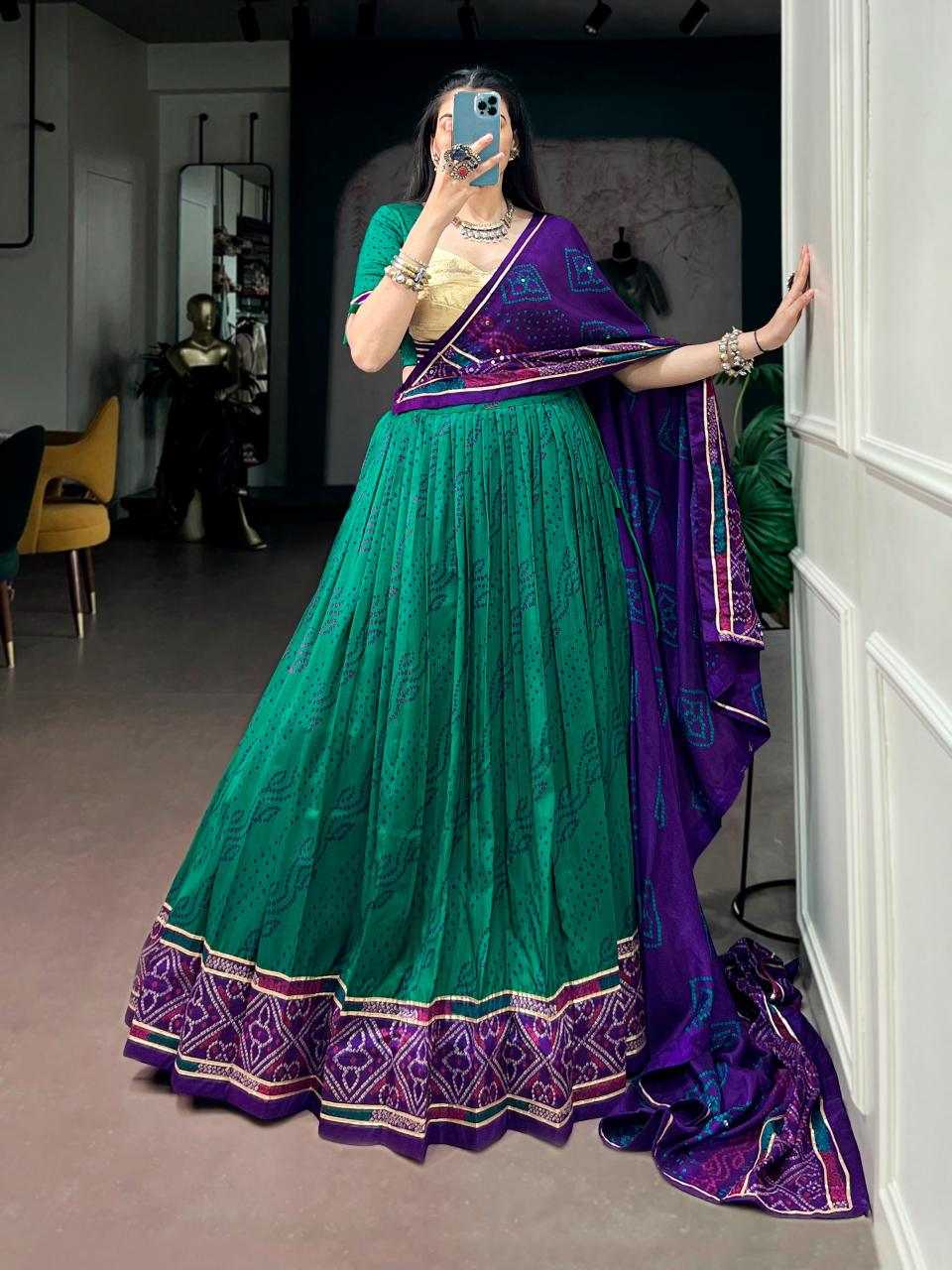 Tussar Silk Traditional Lehenga